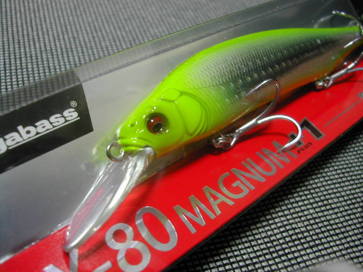 X-80 メガバス X-80 マグナム +1 アーバンリバーチャート SP-C