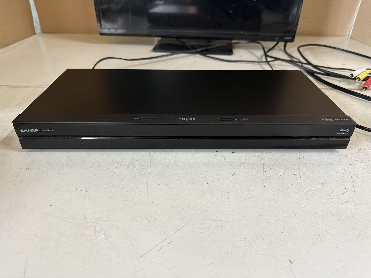 SHARP シャープ 2B-C05BW1 HDD/BDレコーダー 2019年製 通電/ジャンク