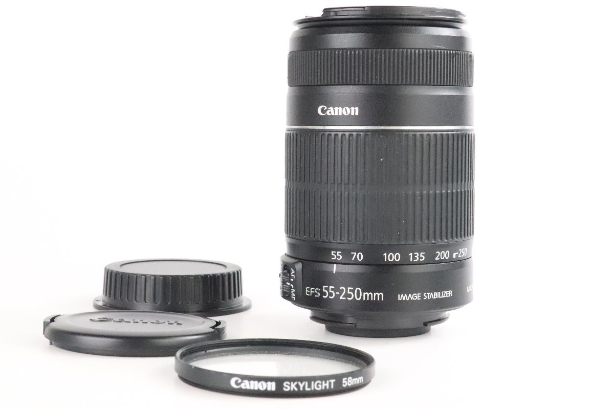Canon キャノン Zoom Lens EF-S 55-250mm 1:4-5.6 IS II 一眼レフ