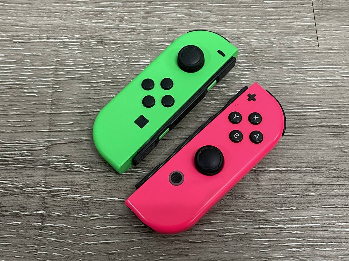 ニンテンドー Switch ジョイコン ネオングリーン /ネオンレッド Amazon