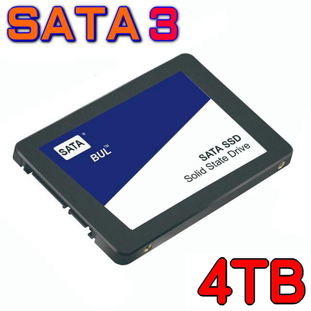 PFM ハイスピード内蔵SSDカード【 4TB】2.5インチ BUL SATA3 6Gb/s 7mm 500MB/s SATAⅢ 1テラバイト ノートPCやディスクトップPCやゲーム機
