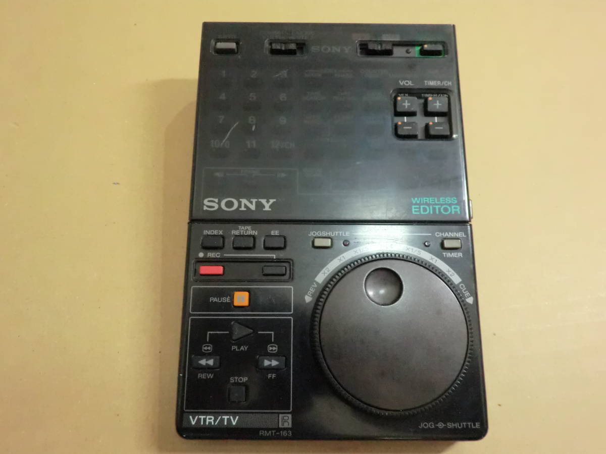 □SONY ソニー Hi-Band Betamax ベータ βデッキ EDV-9000用リモコン