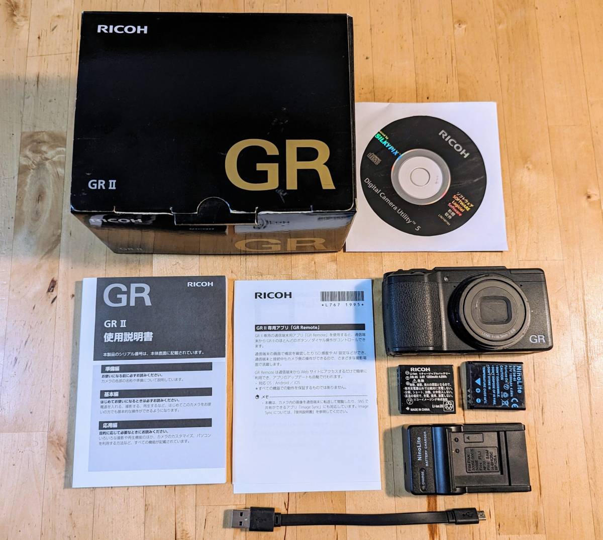 RICOH GR II リコー⁄ GRIII GR3 【中古】リコー GRⅡ シャッター回数