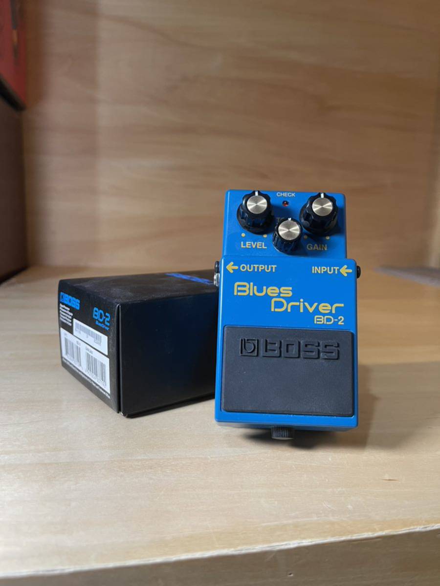 BD-2 Blues Driver BOSSオーバードライブ 室内使用・足踏み無し BOSS