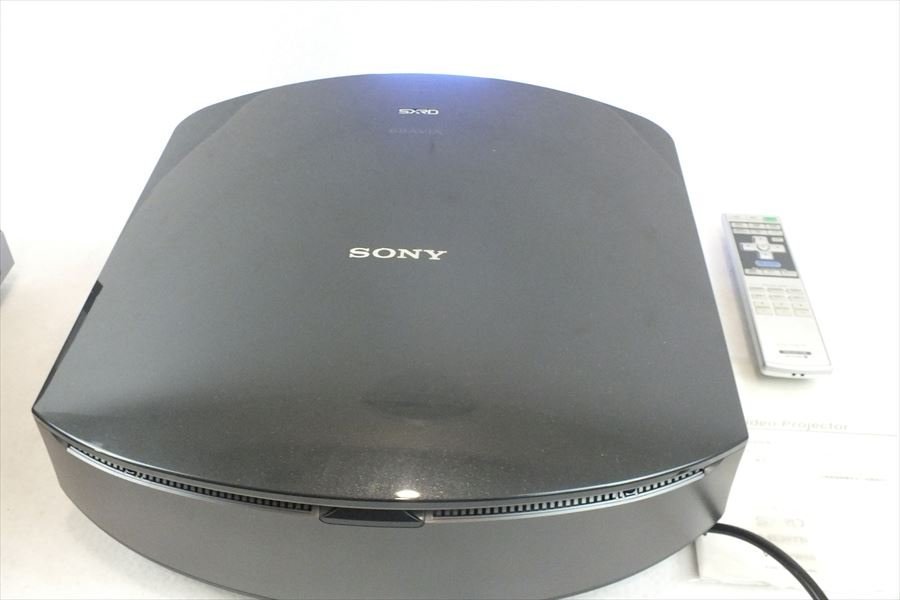 ☆ SONY ソニー BRAVIA VPL-VW60 プロジェクター 取扱説明書有り 元箱付き リモコン有り 中古 現状品 230907R6257