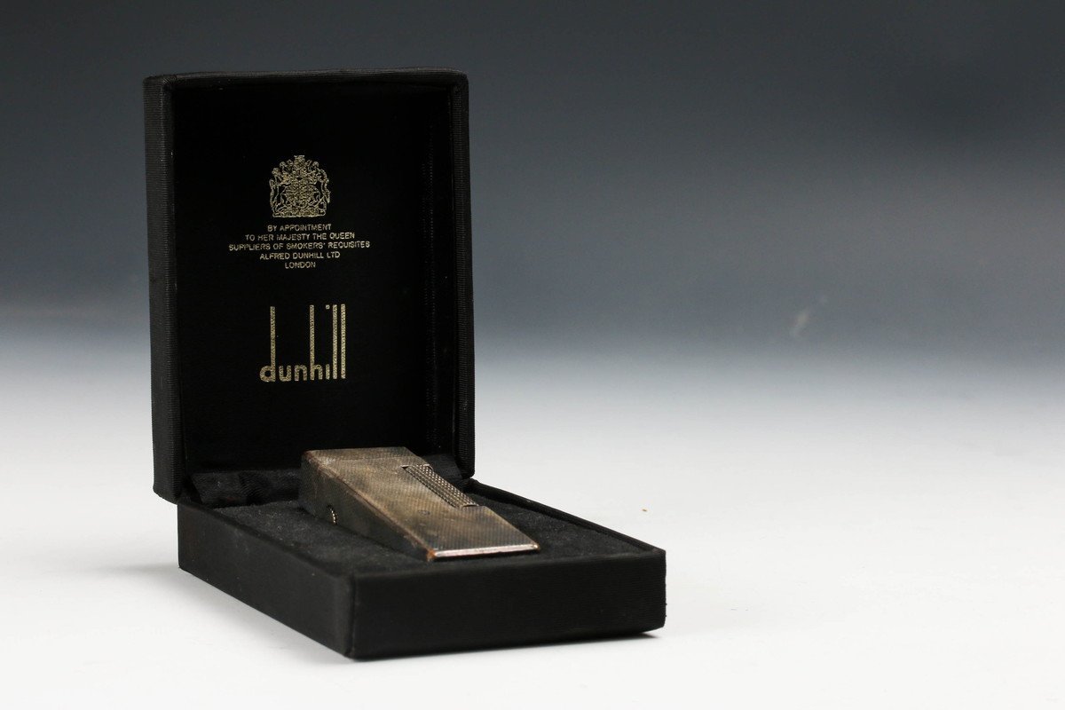 佳香 dunhill ダンヒル USRE 24163 PATENTED ローラー ガスライター 