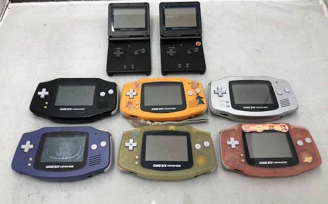 ジャンク品】 任天堂ゲーム機 DS：3台 GBA SP：2台 GBA：6台 GB：4台