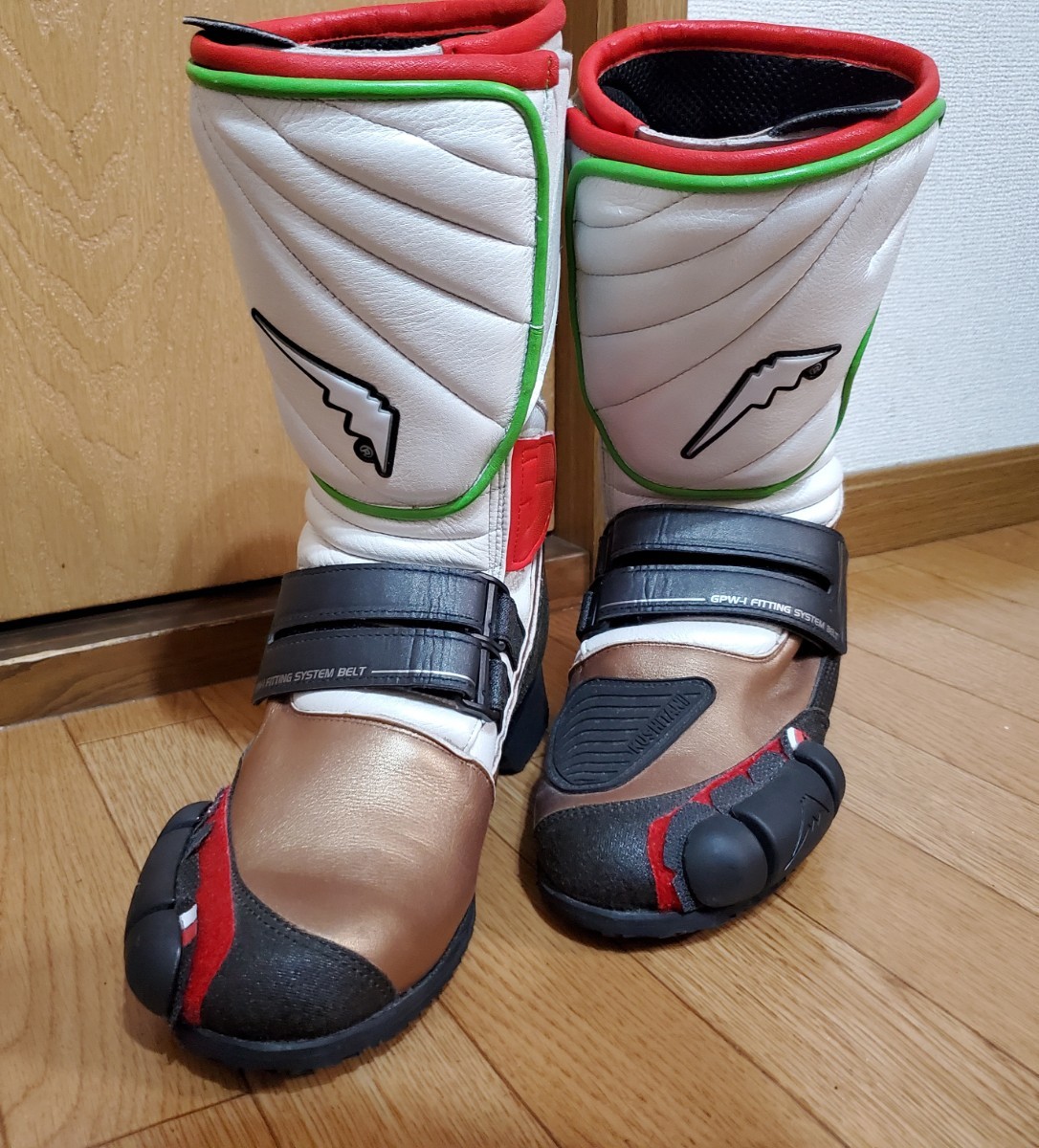 25.5㎝】クシタニ GWPブーツ カワサキデザイン K-4515R GPW BOOTS GPW
