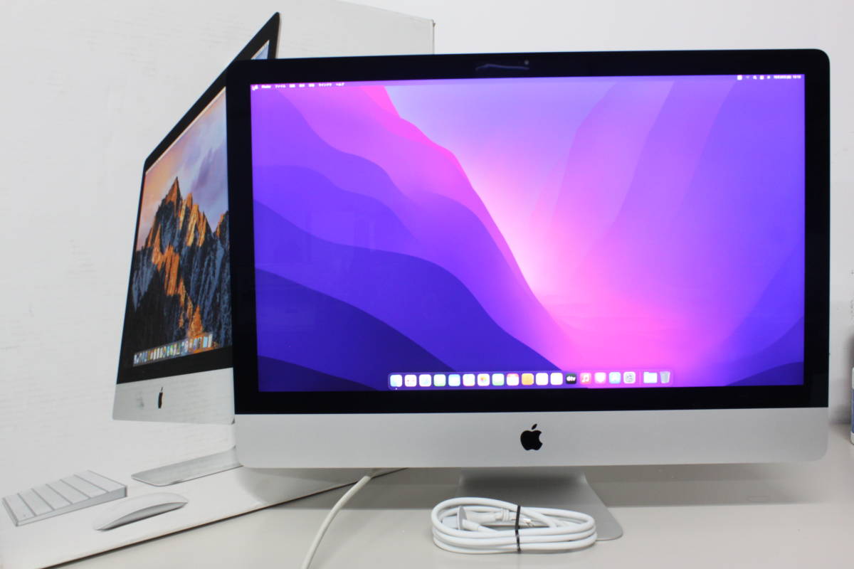 iMac（Retina 5K，27-inch，Late 2015）3.2GHz Core i5〈MK472J/A〉④ 