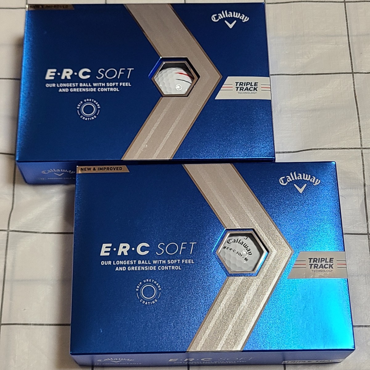 キャロウェイERCソフトボールトリプルトラックイエロー2ダース2025年