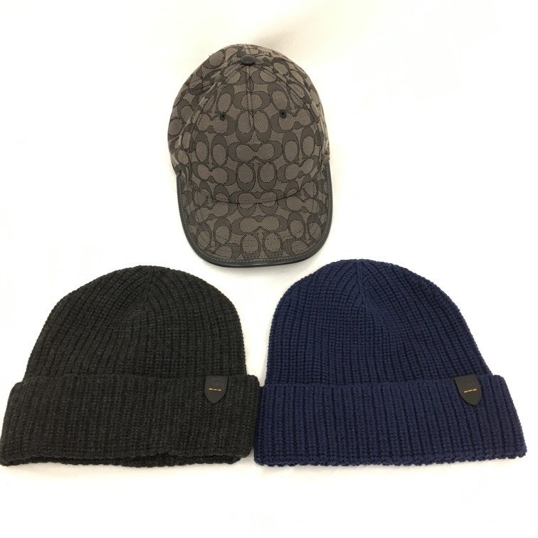 COACH　コーチ　帽子　ショルダーバッグ　財布　おまとめ【BJAP1013】