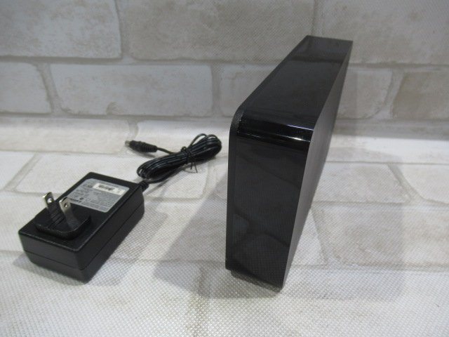  新N 0050♪ 保証有 BUFFALO【 HD-LC1.0U3-BKF 】バッファロー HD-LCU3-Fシリーズ ハードディスク(1TB) 外付けHDD 初期化済み AC付