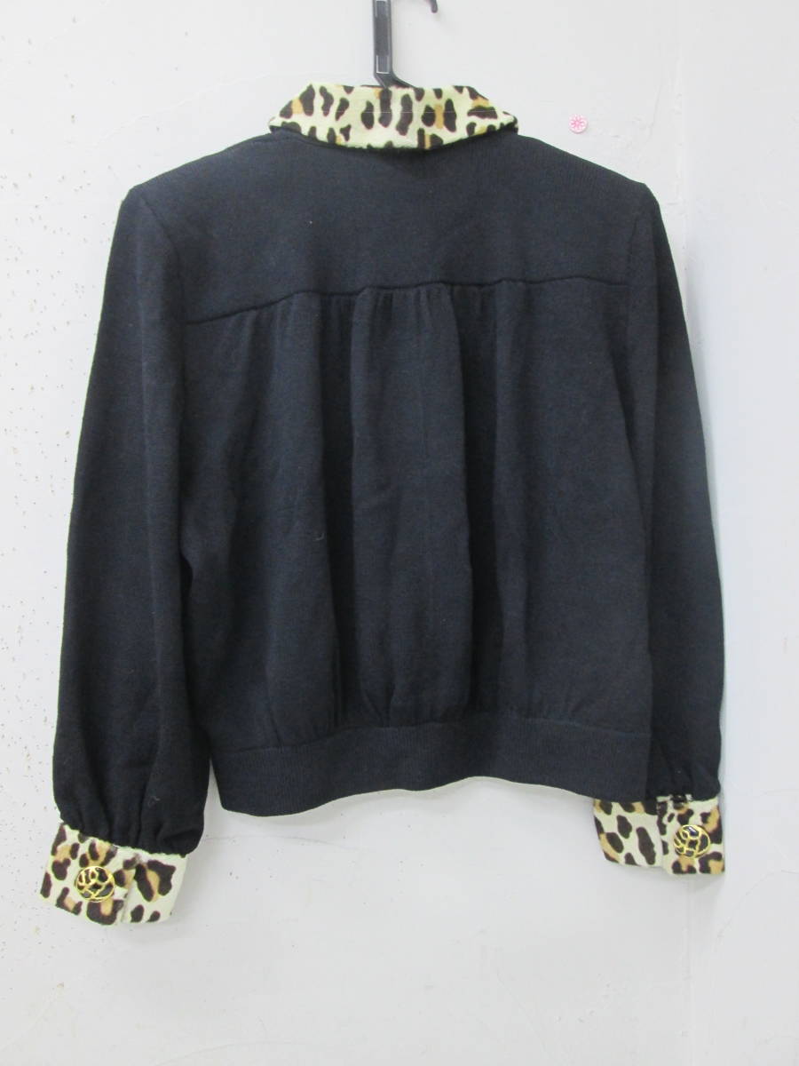 91)♪ST.JOHN セントジョン ニットジャケット MADE IN USA アメリカ製 