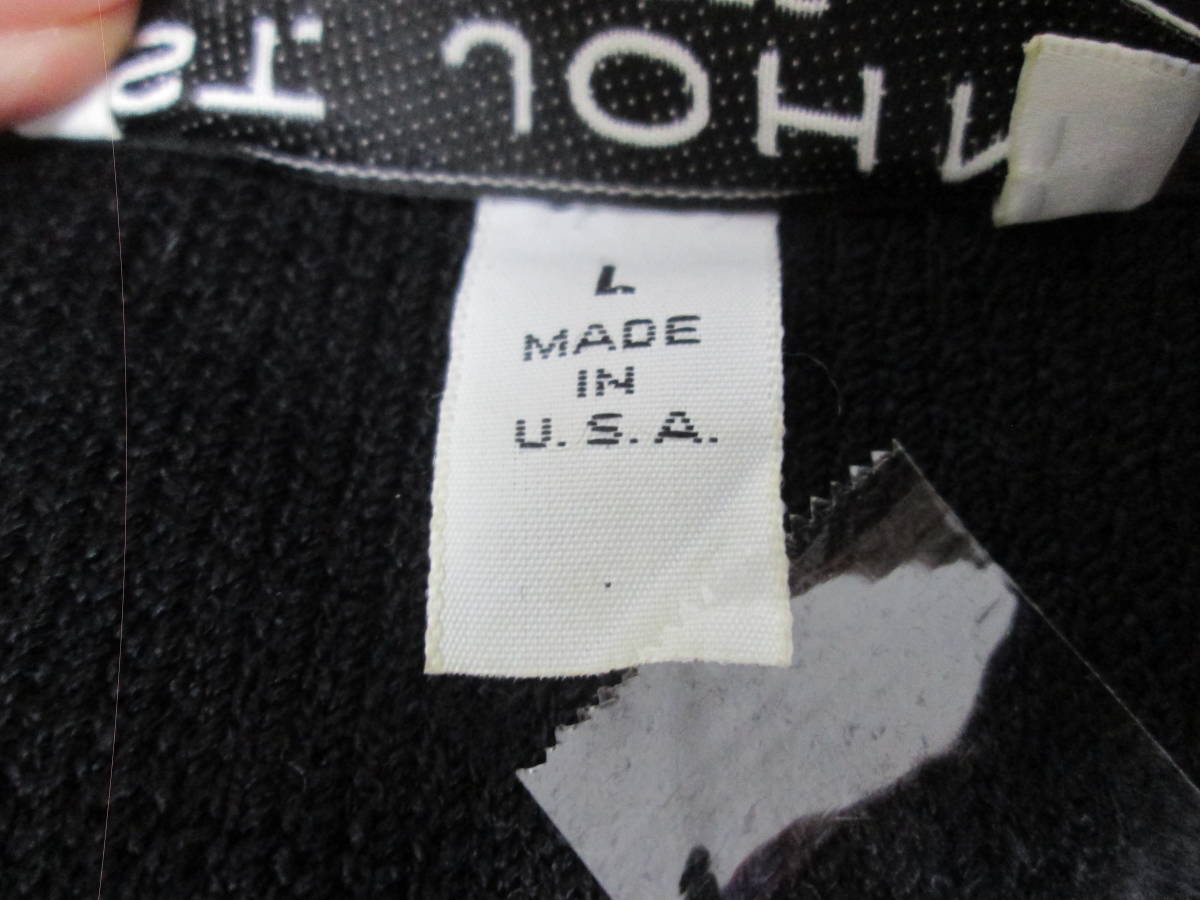 91)♪ST.JOHN セントジョン ニットジャケット MADE IN USA アメリカ製 