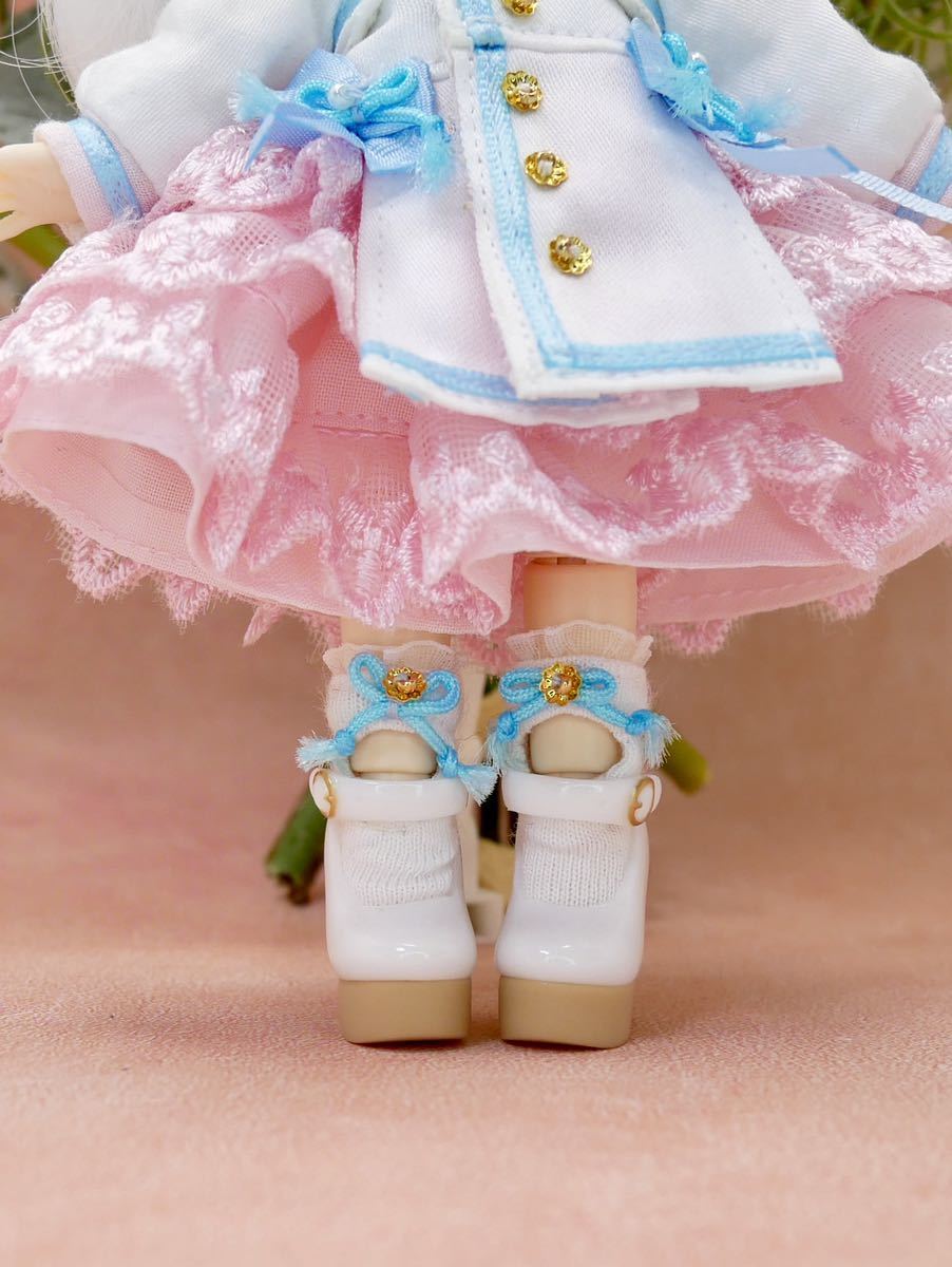 Wunderkammer＋姫りんご】中華ボレロワンピースセット（特別色・白