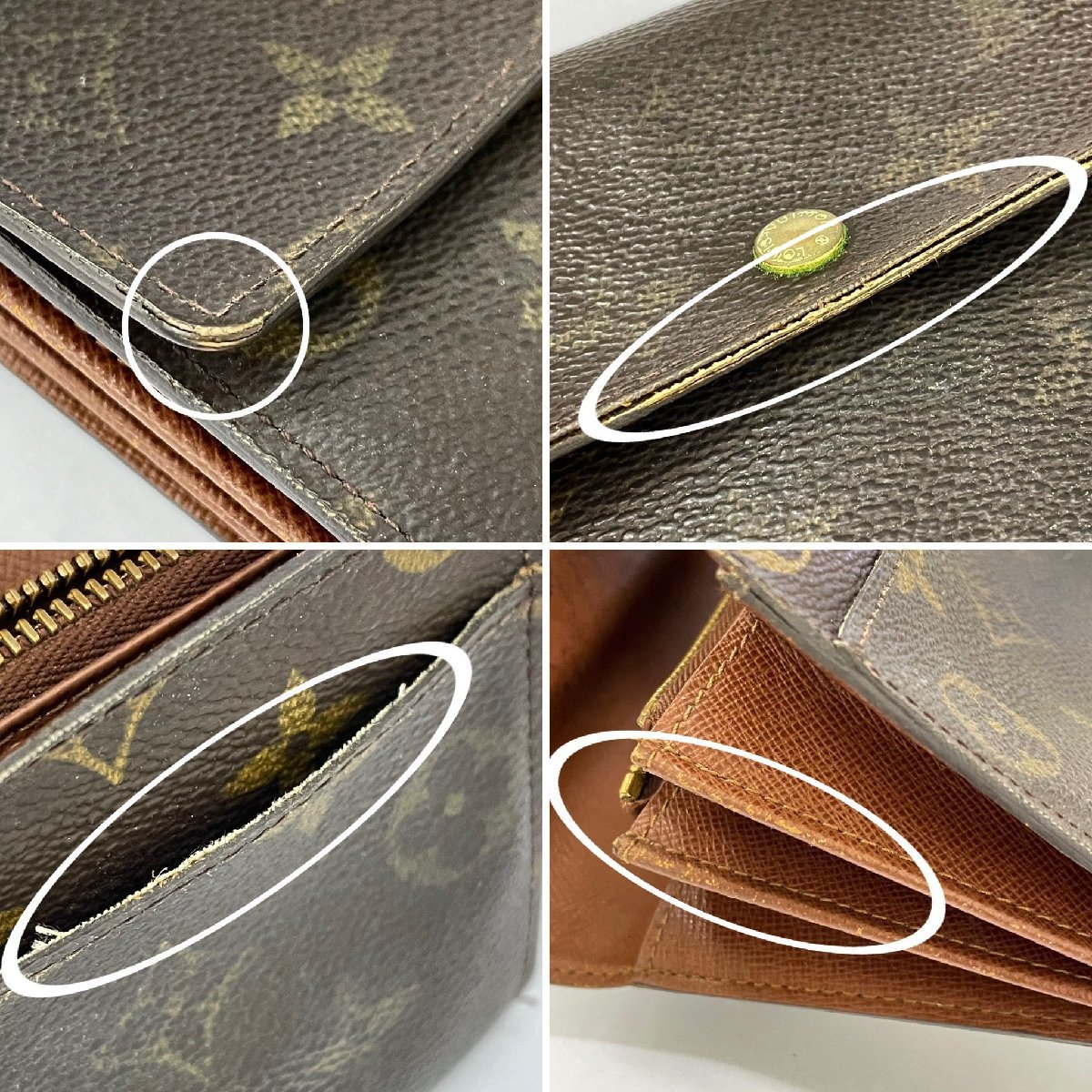 ◇ルイ ヴィトン LOUIS VUITTON◇モノグラム ポルトフォイユ サラ 旧型 