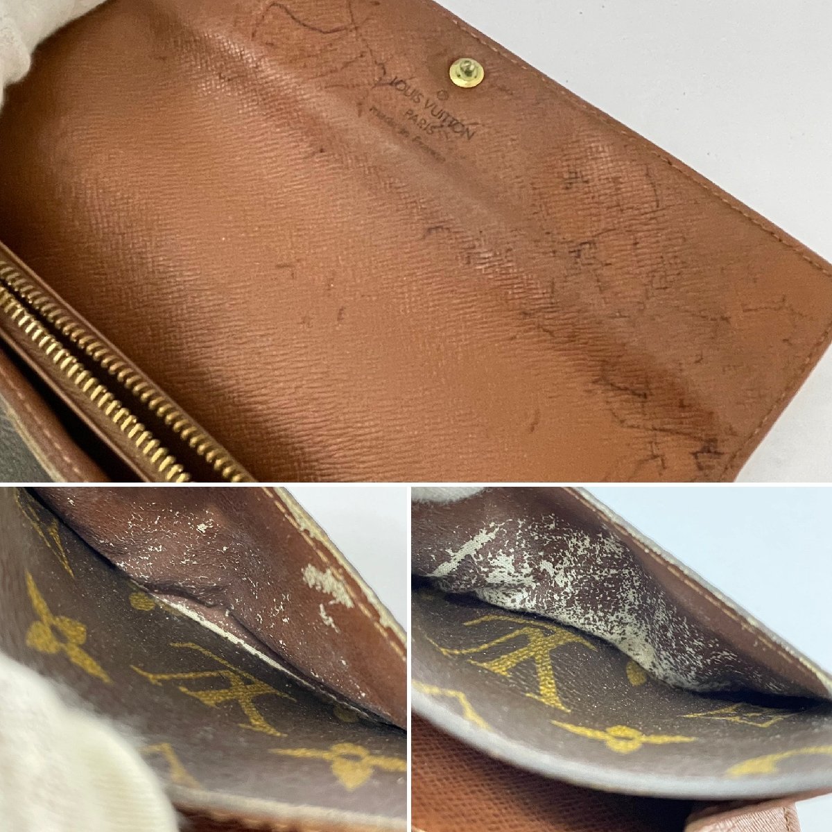 ◇ルイ ヴィトン LOUIS VUITTON◇モノグラム ポルトフォイユ サラ 旧型 