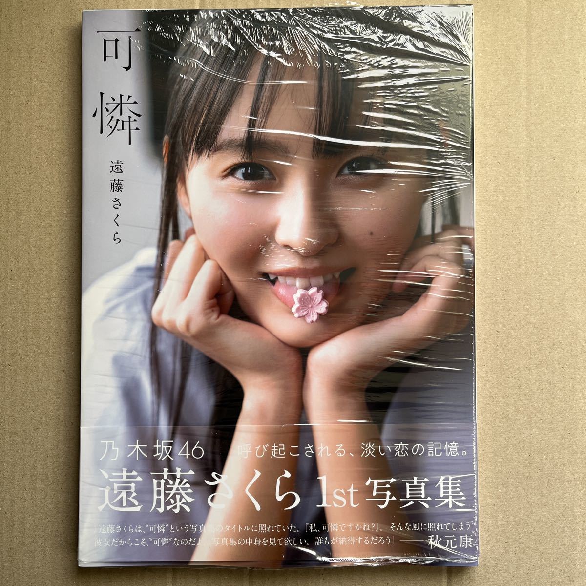乃木坂46 遠藤さくら 1st写真集「可憐」 通常盤 応募券なし 封入ポスト 