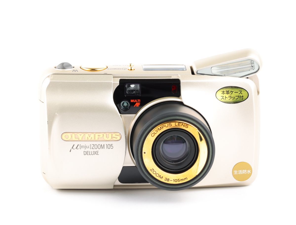 02930cmrk OLYMPUS μ [mju:] ZOOM 105 DELUXE コンパクトカメラ