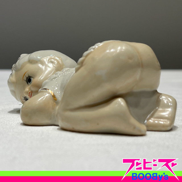 P10【お尻】50s60s 丸出し美女 / 縁起物ピンナップ珍品ヌード秘宝館エロ希少ビンテージ当時物レトロ巨乳グラビア裸婦 / ブービーズセクシー