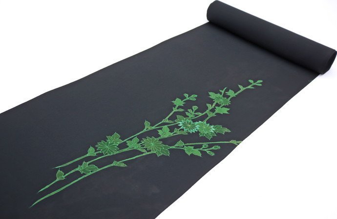  inagoya 絶対 の黒 数量限定 BLACK SILK-極上の黒染めと友禅- 黒絵羽 附下調 正絹 羽尺 反物 w5187bb(コート、道中着)｜売買されたオークション情報、yahooの商品情報をアーカイブ公開 - オークファン コート、道中着