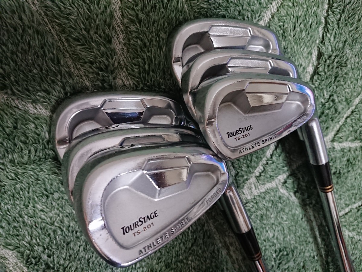  懐かしの名器 BRIDGESTONE TOURSTAGE TS-201 ブリヂストン ツアーステージ アイアン6本セット ワケ有り(ブリヂストン)｜売買されたオークション情報、yahooの商品情報をアーカイブ公開 - オークファ 男性右きき用