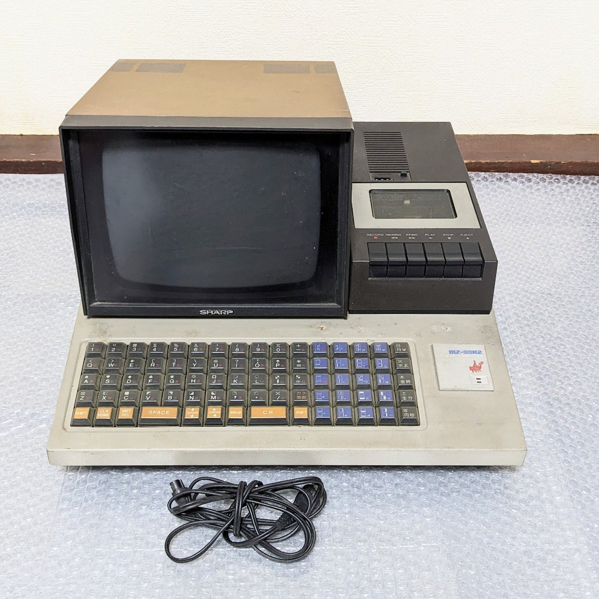 当時物 SHARP CLEAN COMPUTER MZ-80K2 シャープ クリーン