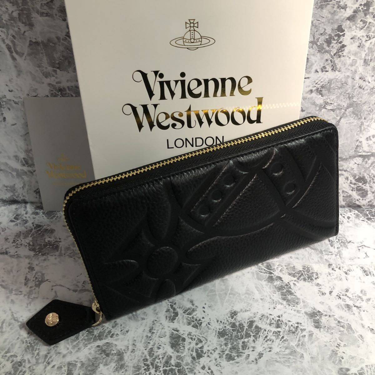 高品質，本物保証 Vivienne Westwood ハート型バッグ ブラック クロコ