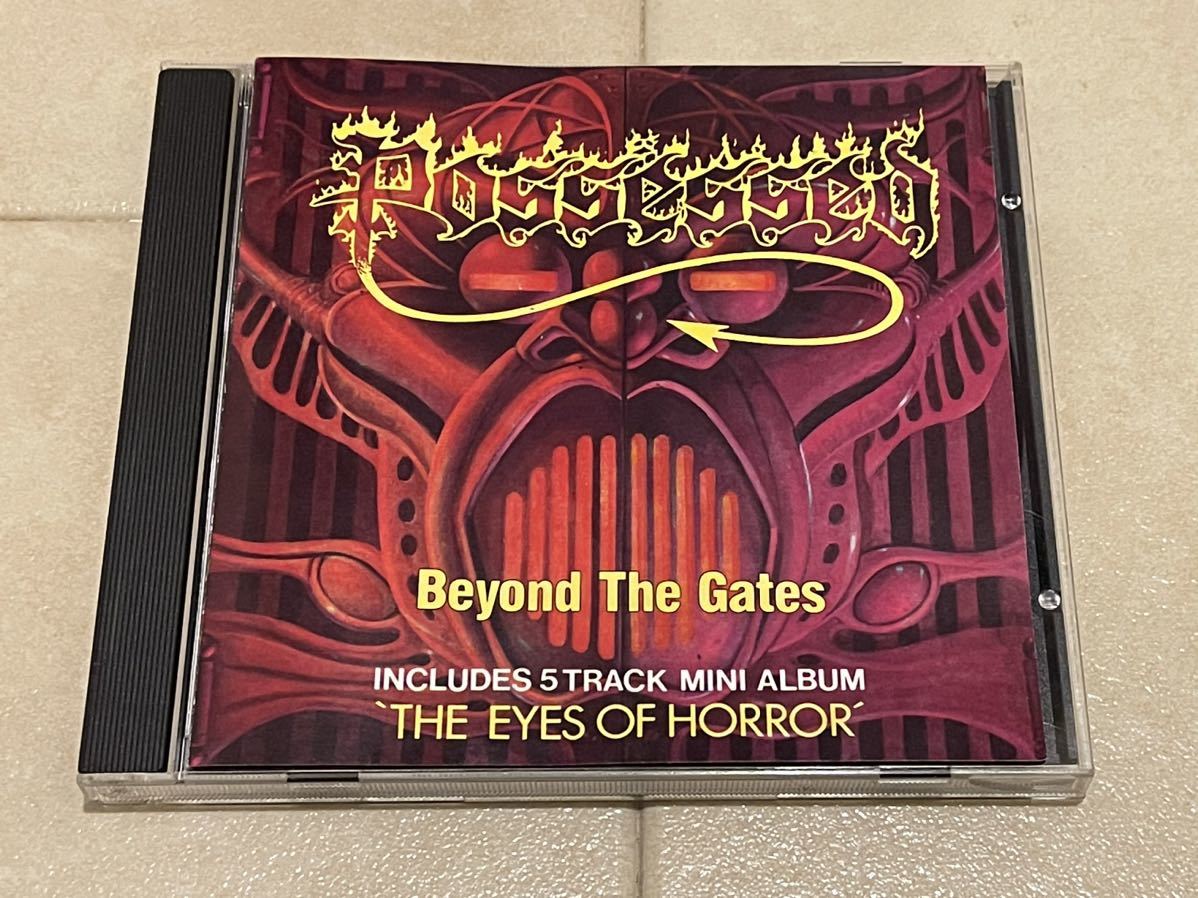 ■POSSESSED-Beyond The Gates/The Eyes Of Horror Under One Flag CDFLAG3 1987年 フランスオリジナル盤CD 正規品 廃盤 スラッシュメタル