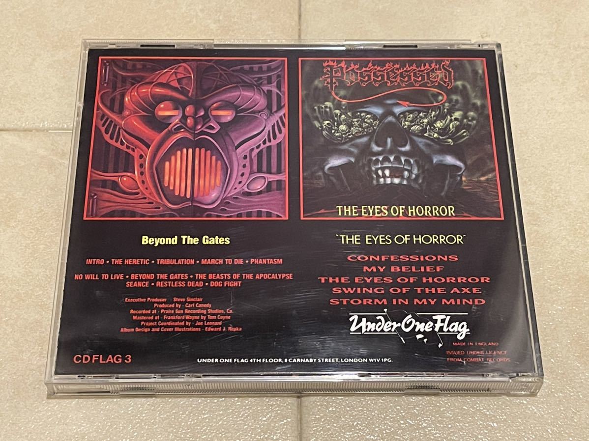 □POSSESSED-Beyond The Gates/The Eyes Of Horror Under One Flag