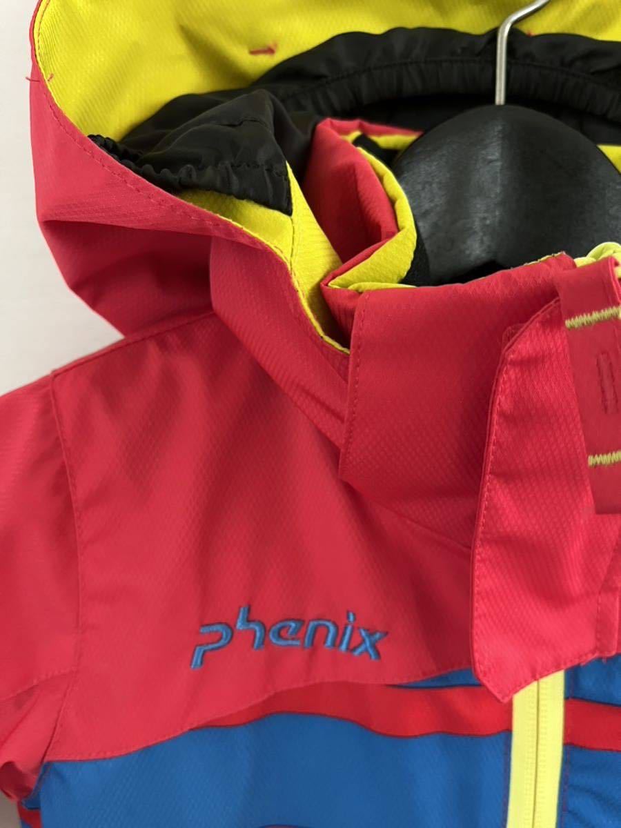 phenix スキーウェアセット サイズ130 赤/紺 PHENIX フェニックス スキーウェア 上下 セット 子供130サイズ 赤×紺