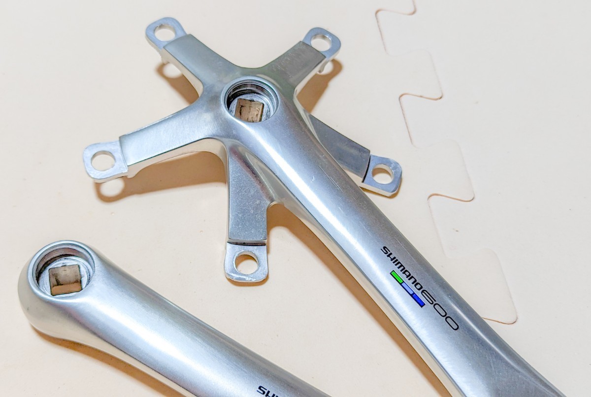 ☆未使用品SHIMANO シマノ 600アルテグラ クランク シマノ FC-6400 0