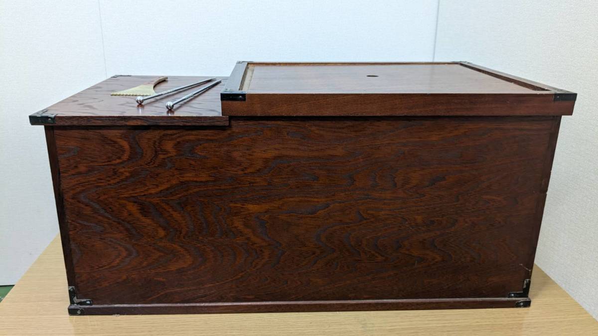 ☆ 火鉢 角火鉢 長火鉢 囲炉裏 収納付 和室 座卓 和家具 ローテーブル