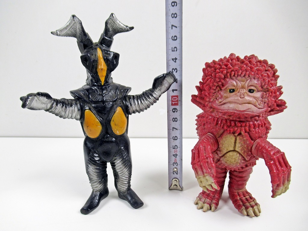 ◇[A87]ウルトラマン 怪獣ソフビ 6点 メフィラス星人＆シーボーズ