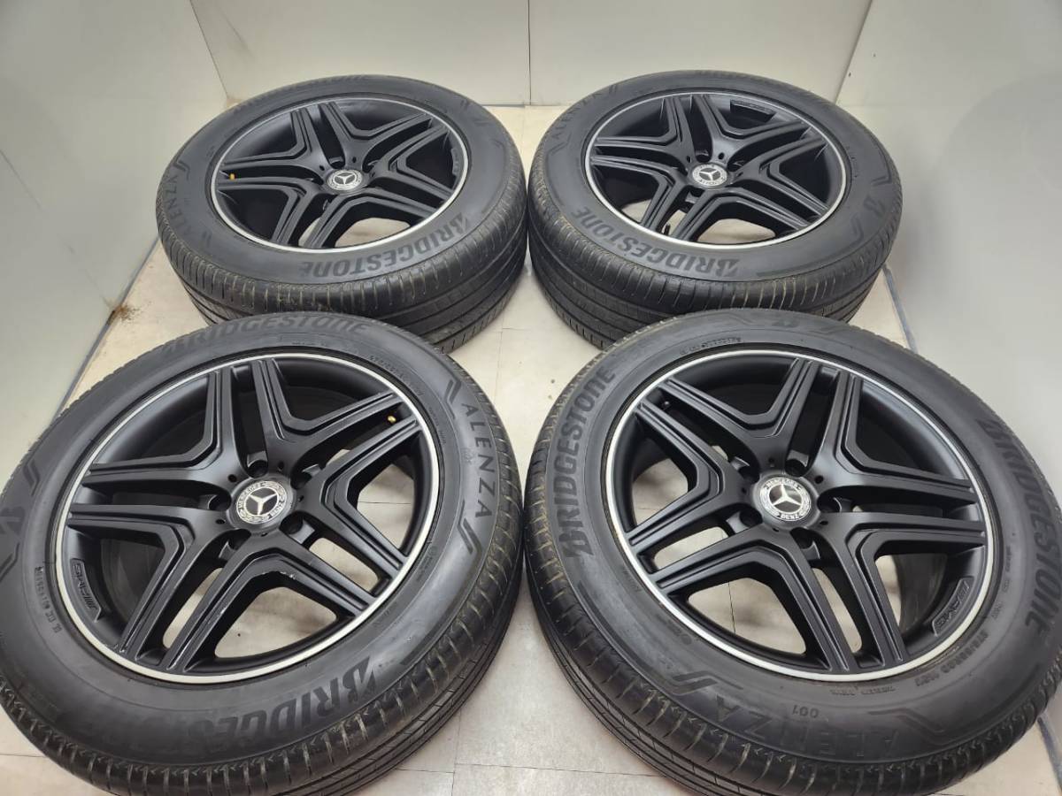 225/55R19インチ 7.0J +50 1円スタート 美品 ガンメタポリッシュ