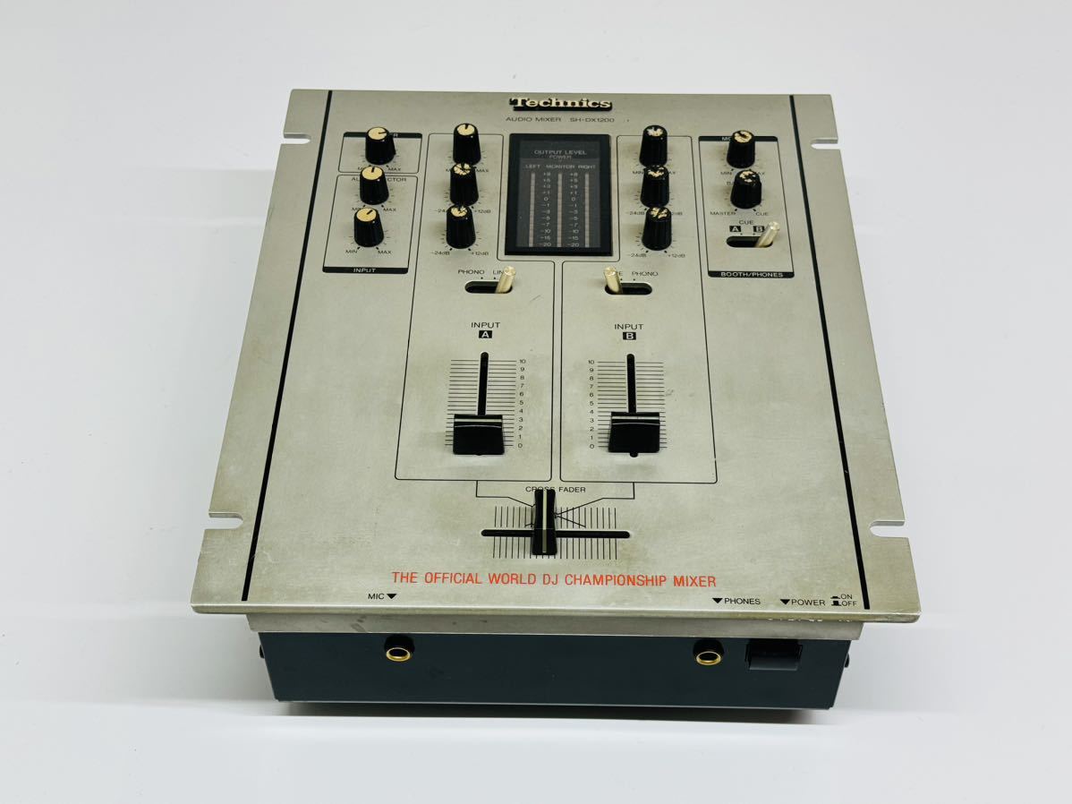 Technics テクニクス DJミキサー SH-DX1200 通電確認済 動作未確認
