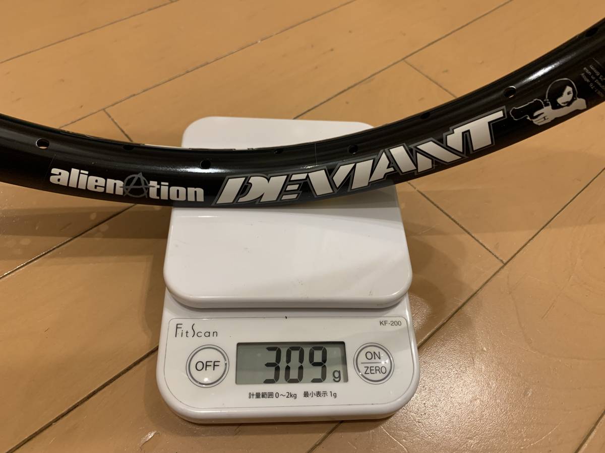 Alienation Felon Rim (Matte Black) (36H) (Schrader) (20