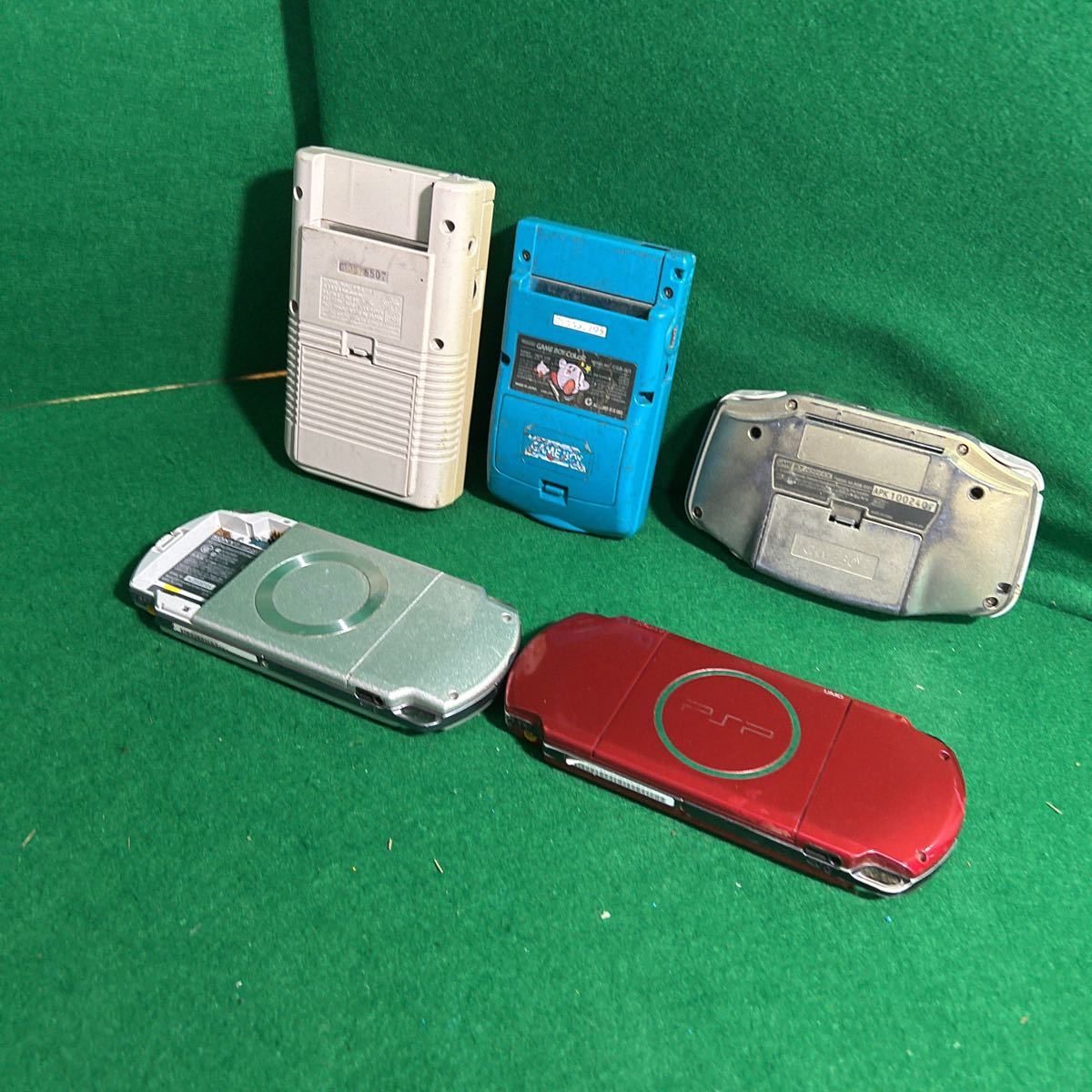 ゲームボーイアドバンス ゲームボーイ ゲームボーイカラー psp3000×2