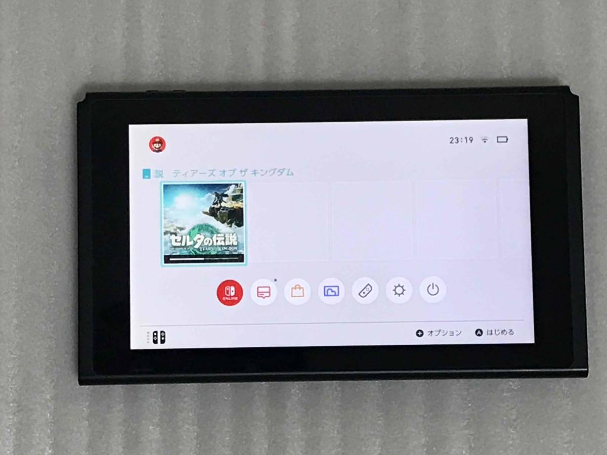 美品 ニンテンドーswitch 2019年製 液晶本体のみ 保護フィルムあり