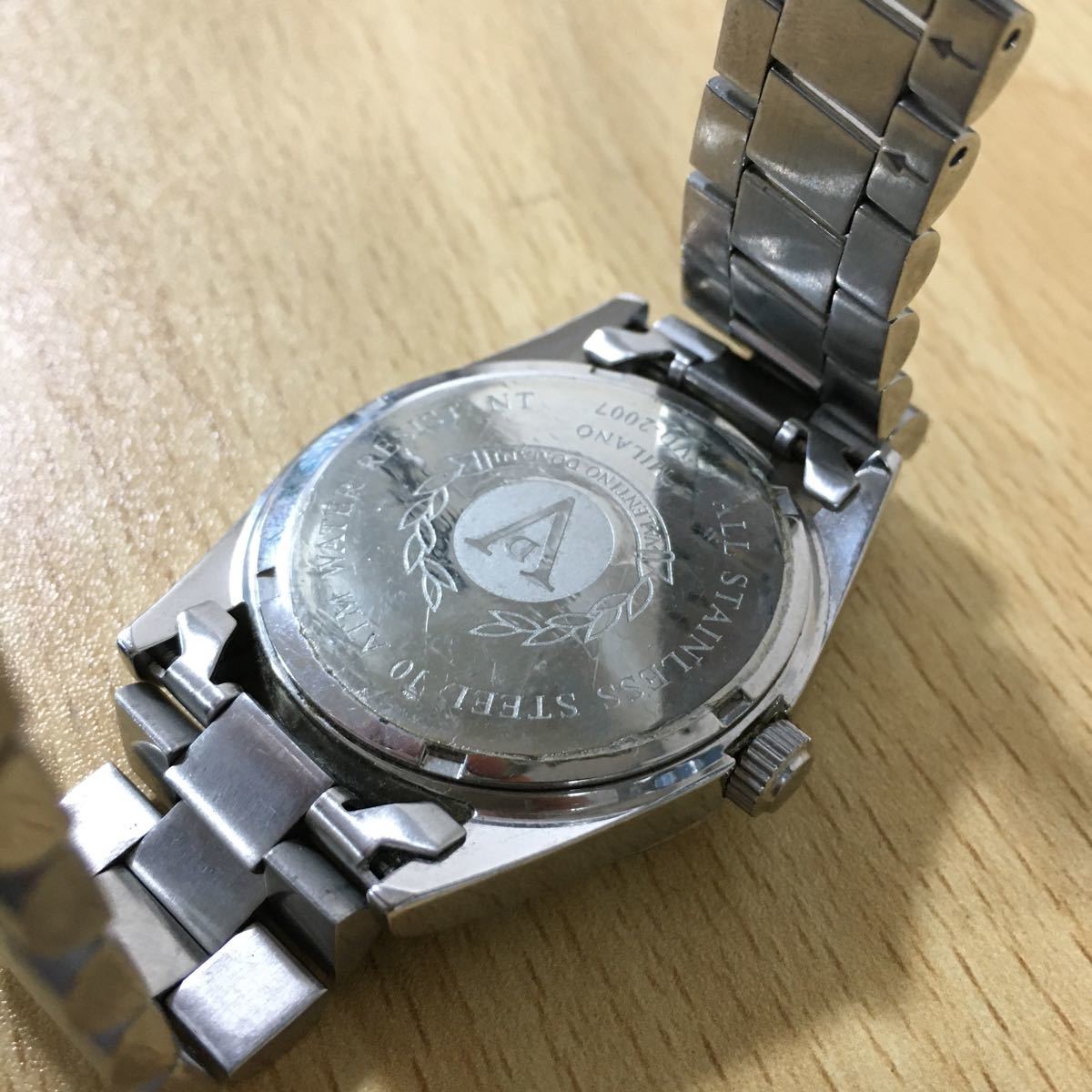VALENTINO DOMANI バレンチノ ドマーニ VD-2007 デイデイト 3針 メンズ 