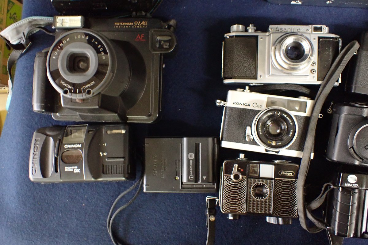 一部動作確認フィルムカメラ 5点 オリンパス⁄コニカ まとめ売り KONICA