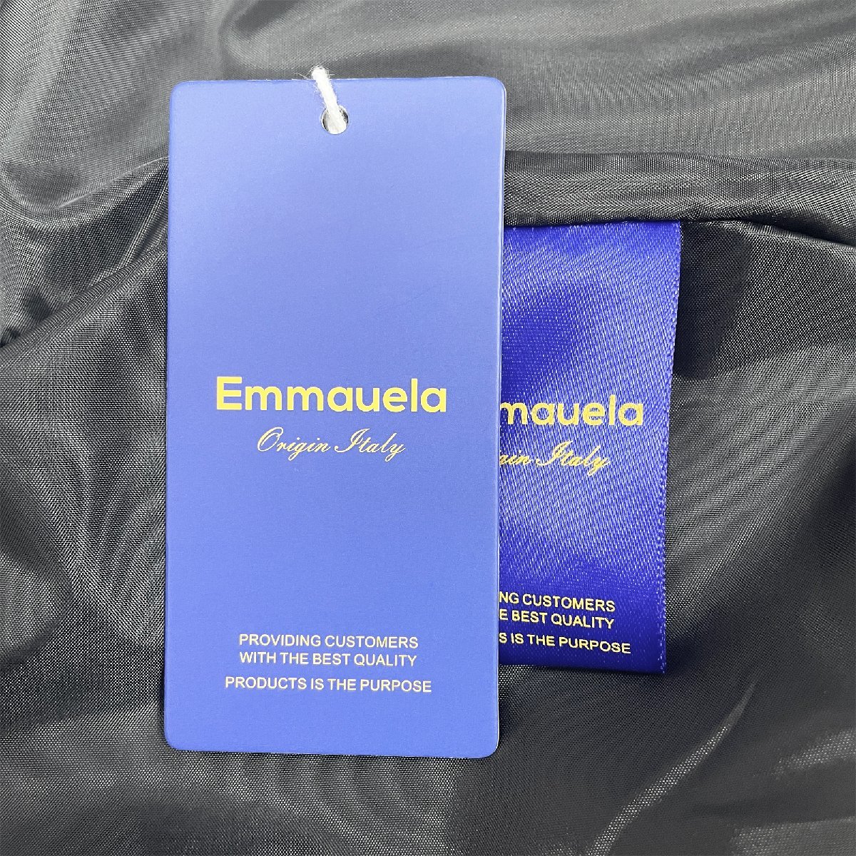 個性・スタジャン 定価7万◇Emmauela・イタリア・ミラノ発◇高級 