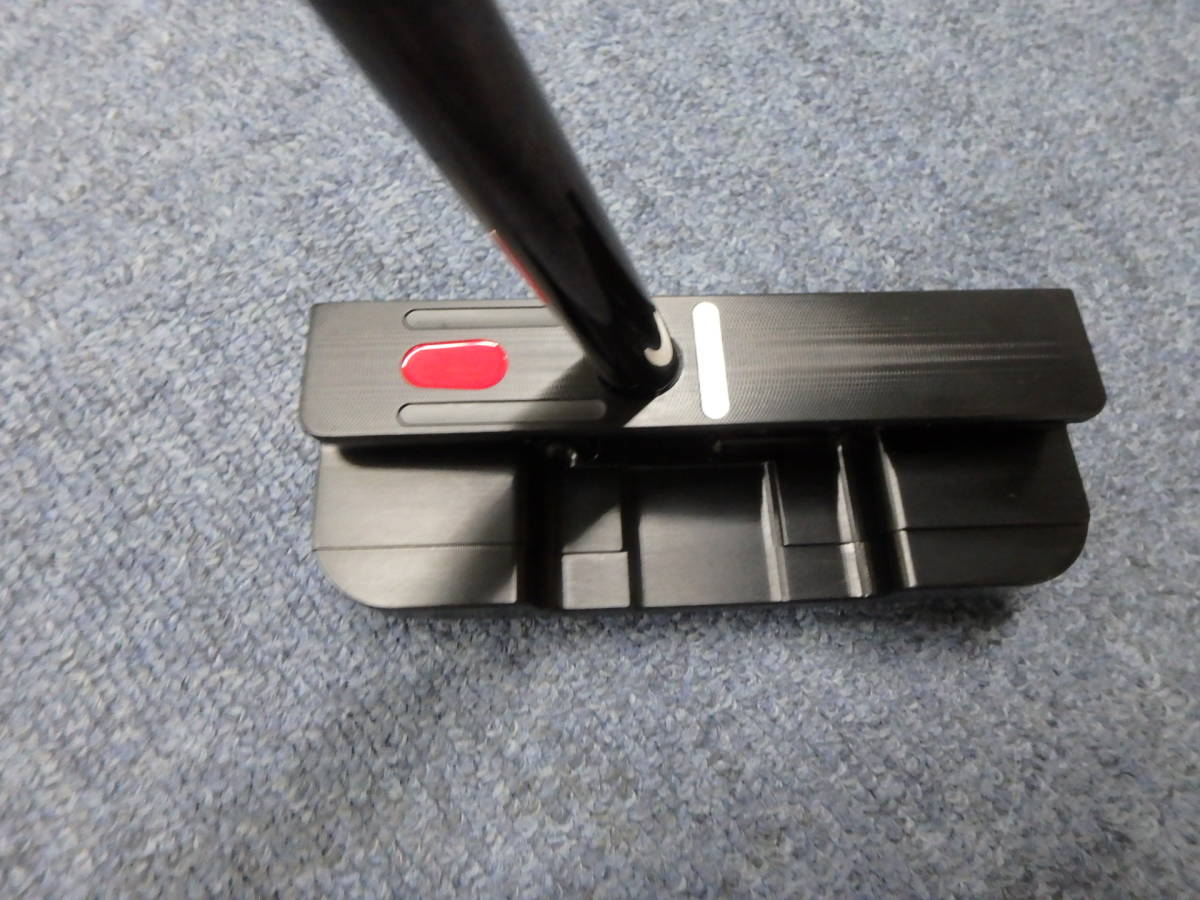 中古】美品 シーモア パター Mini Giant Deep Flange Black SeeMore 