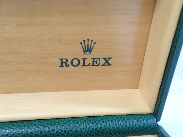 10265[T]正規品♪ROLEXロレックス◇純正ボックス/空箱/時計保管ケース/タグ