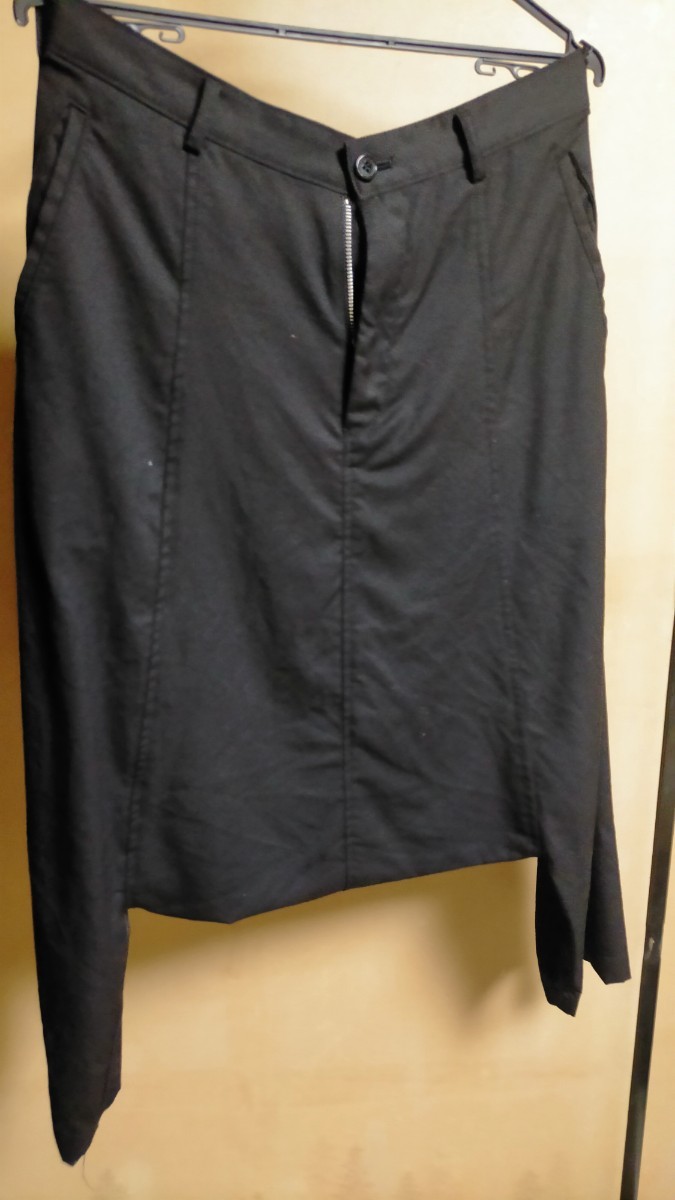 BLACK コムデギャルソン サルエルパンツ サイズL HOMME PLUS COMME des