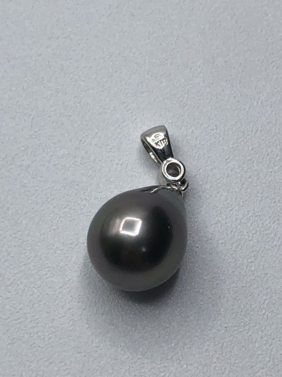 MIKIMOTO ミキモト 本真珠 パール K18 18金 ネックレストップ アクセサリー シルバー系 ミキモト MIKIMOTO 18金 レディース 極美品K18ネックレス あこや