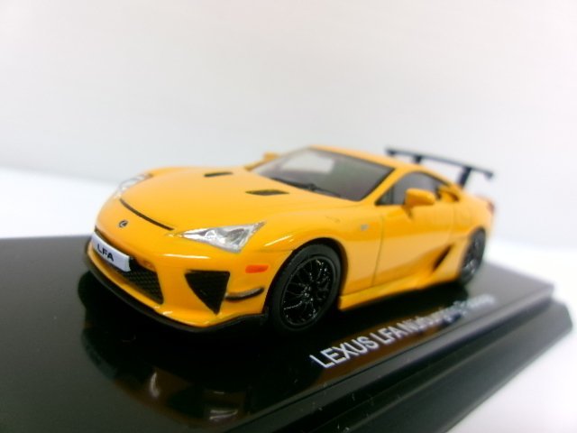 レクサス LFA 京商 ニュルブルクリンクパッケージ 徳間書店 1:64 LV