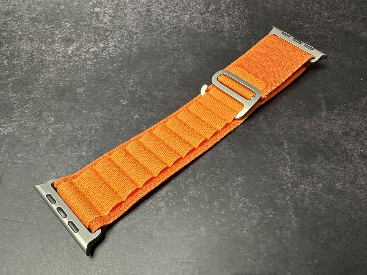 Apple 純正 49mm Ultra オレンジアルパインループ サイズ S AppleWatch ウルトラ 44mm 45mm 49mm ケース用 MQDY3FE/A 匿名発送