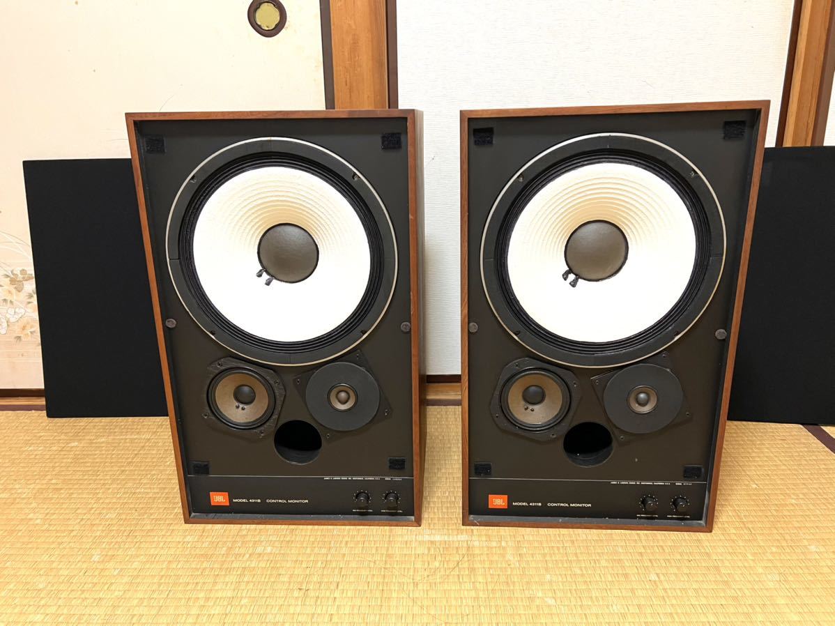 JBL 4311B WX MONITOR CONTROL スピーカー ペア。