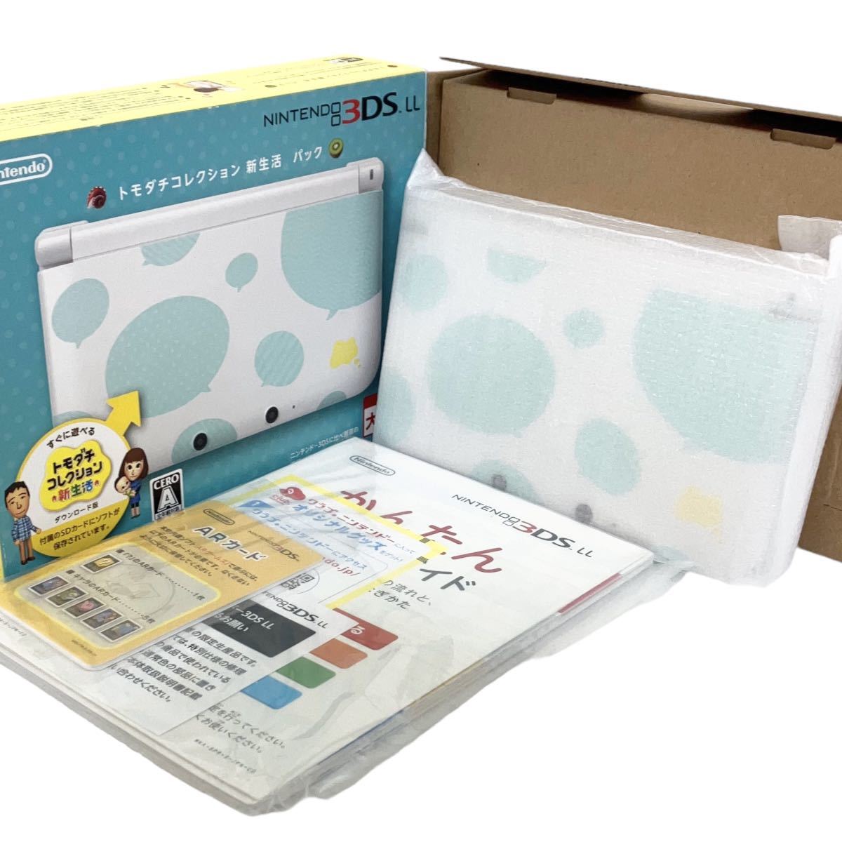 新品、極美品】ニンテンドー3DS LL 本体 トモダチコレクション 新生活  